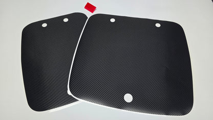 Dekorfolie Carbon für Glasabdeckung der Küche bei Hymer ML-T Exsis Modern Comfort