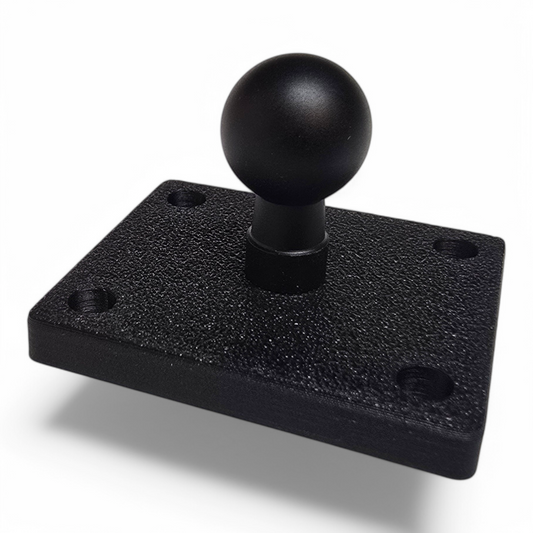 RECHTECKIGE BASISPLATTE (AMPS) mit 17mm Kugel
