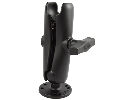 RAM Mounts Aufbau-Set - runde Basisplatte (AMPS), mittlerer Verbindungsarm, C-Kugel (1,5 Zoll)