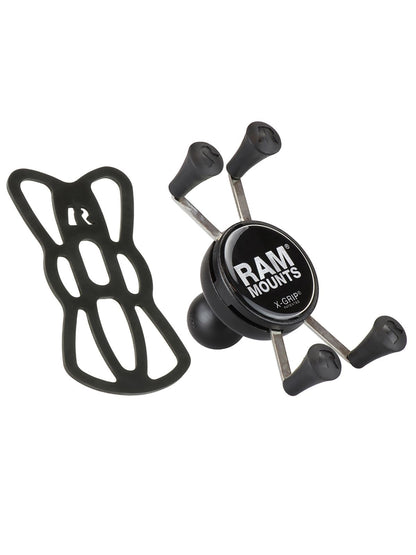 RAM Mounts X-Grip-Halteklammer für Smartphones klein bis 82,6 mm Breite - B-Kugel