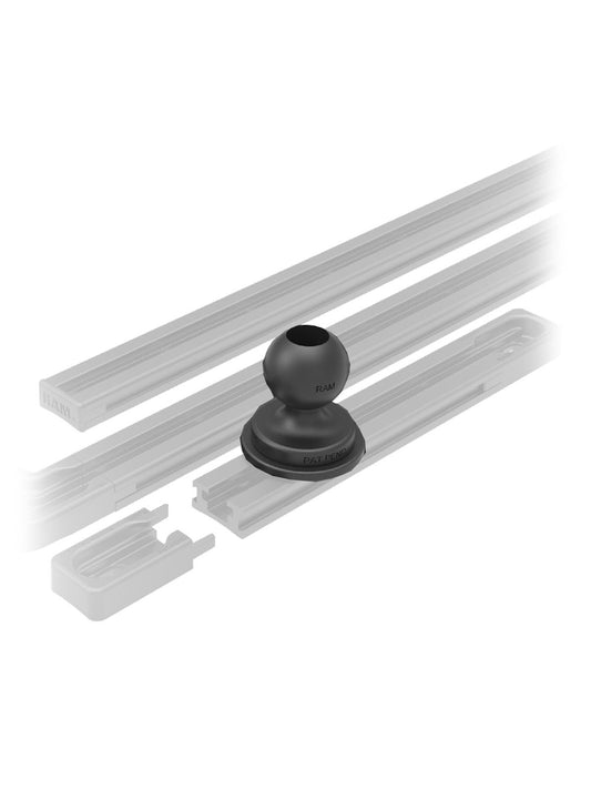RAM Mounts Track Ball mit T-Slot für Tough-Track Schienen - B-Kugel (1 Zoll)