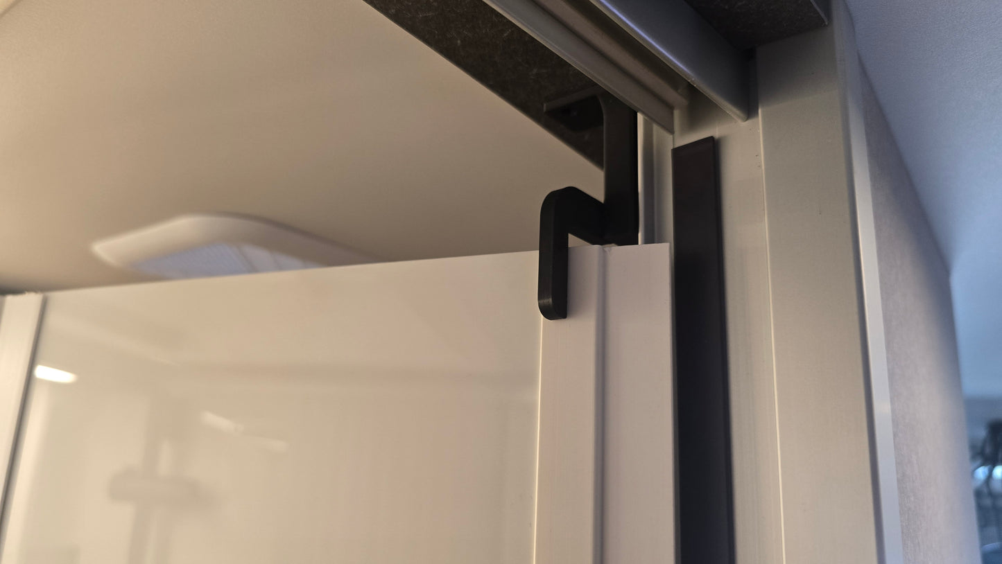 Arretierung für Klappduschwand am Hymer ML-T 570 ab Modelljahr 2024